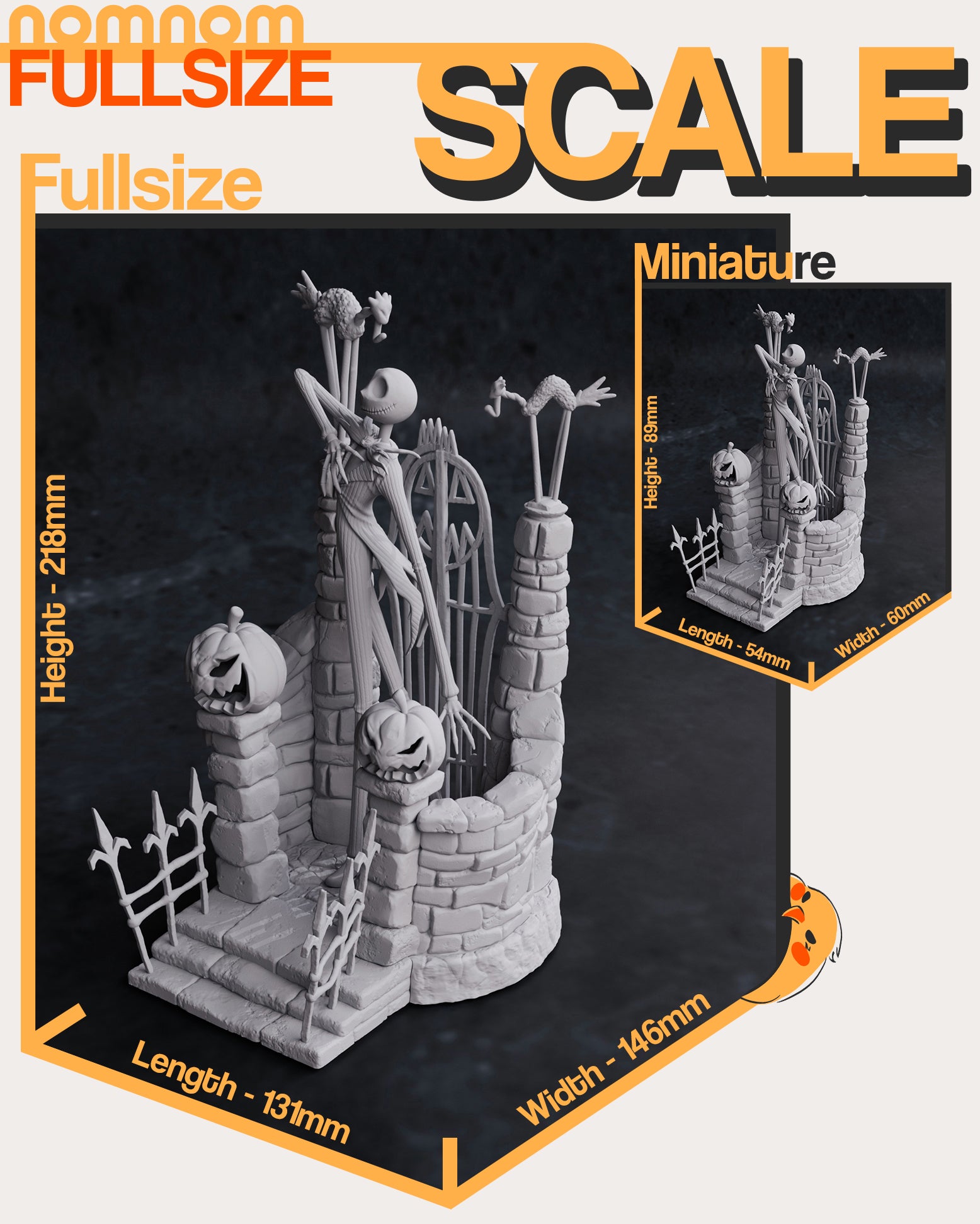 Jack Skellington Resin Model Kit