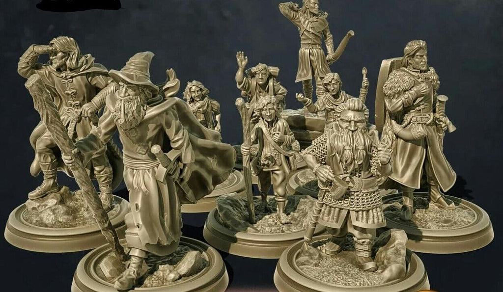 Lord of the Rings – The Fellowship Miniature Set